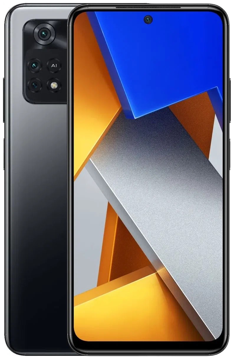 Xiaomi POCO M4 Pro 4G 6/128 ГБ EU, Заряженный черный